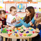 Arscniek 40 Pack 3D Puzzle Animal & Food Erasers for Kids, Take Apart Mini Pencil Erasers, Bulk Party Favors, Classroom Prizes,