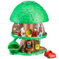 Timber Tots: The Magic Tree House - 16pc Nature Playset, 2 Animal Figurines, Toy Car & Furniture Accessories, Pop-Up Room Reveal