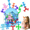 Suction Cup Toys For Kids, Suction Bath Toys For Toddlers Stacking Toys Shower Toys For Kids Ages 3+ Boys Girls, Montessori Bath