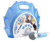 Frozen 2 Sing Along Boombox With Microphone, Built In Music, Flashing Lights, Real Working Mic For Kids Karaoke Machine, Connects Mp3 Player Aux In Audio Device
