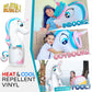Inflatable Dudes Unicorn 47 Inches- Kids Punching Bag| Already Filled With Sand | Party Bop Bag |Ring Toss With 3 Inflatable Rings| | Ride-On Toy + Handles| Punching Bag For Kids (Unique)