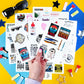 Bulbacraft 100Pcs Funny Eye Doctor Stickers, Optometrist Stickers, Funny Optometry Gifts For Women, Ophthalmology Gifts, Eye Doc
