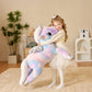 Earthsound Giant Unicorn Stuffed Animal Plush Toy,Large Winged Unicorn Jumbo 43'' Big Size Soft Toys,Cute Huge Plushy Fluffy Fat