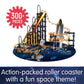 The Learning Journey International Techno Trax Roller Coaster Building Kit, 300+ pcs, Multi-color, STEM Gift for Ages 8+