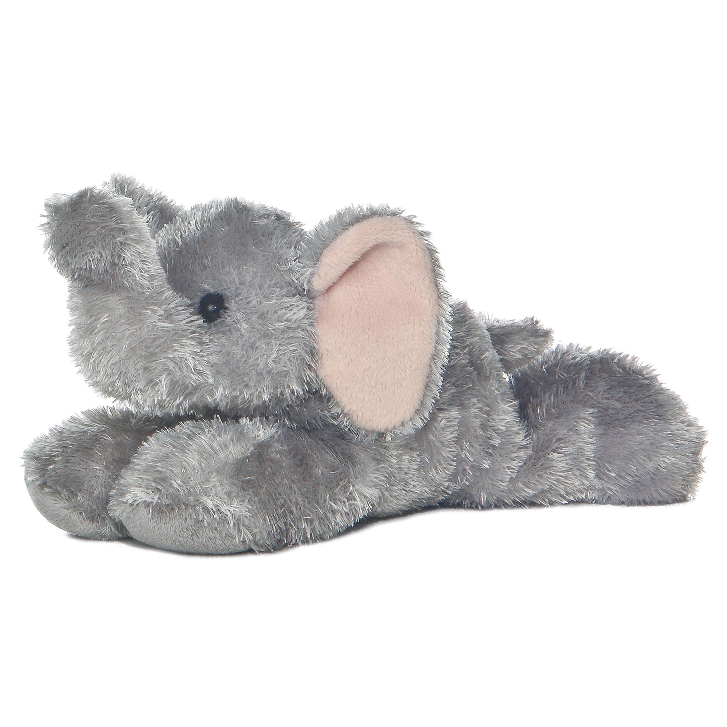 Aurora Adorable Mini Flopsie Ellie Stuffed Animal - Playful Ease - Timeless Companions - Gray 8 Inches