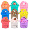 Scented Slime Kit with 9 Pack Butter Slimes  Solid Color Slime Watermelon Coffee Bunny Super Soft and Non-Sticky  Stress Relief Toy Party Favors Birthday Gifts for Girls and Boys 6 7 8 9 10 11 12
