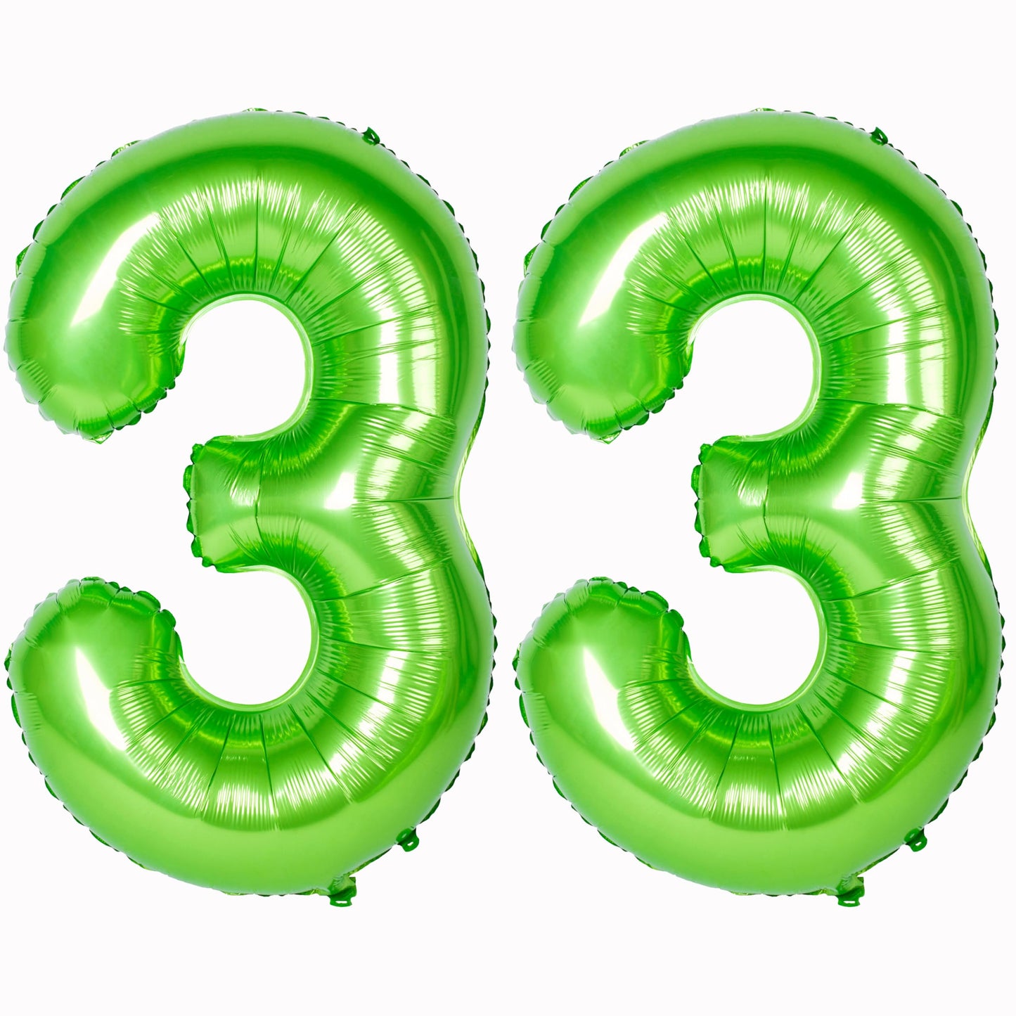 Number Balloons 40 Inch Green Birthday Party Decorations 33St Digital Jumbo Helium Foil Mylar Balloon