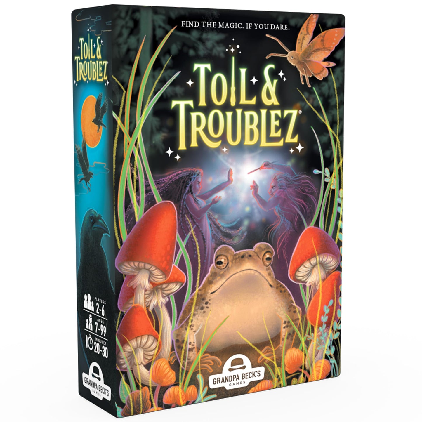Grandpa Beck's Games Toil & Troublez | Push Your Luck Card Game | 2-6 Players | Ages 7+ | Multicolor | Model GPB-1167