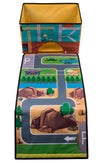 Clever Creations Collapsible Toy Storage Organizer And Play Mat For Kids - Perfect Toy Chest For Organizing Books, Toys, Games,