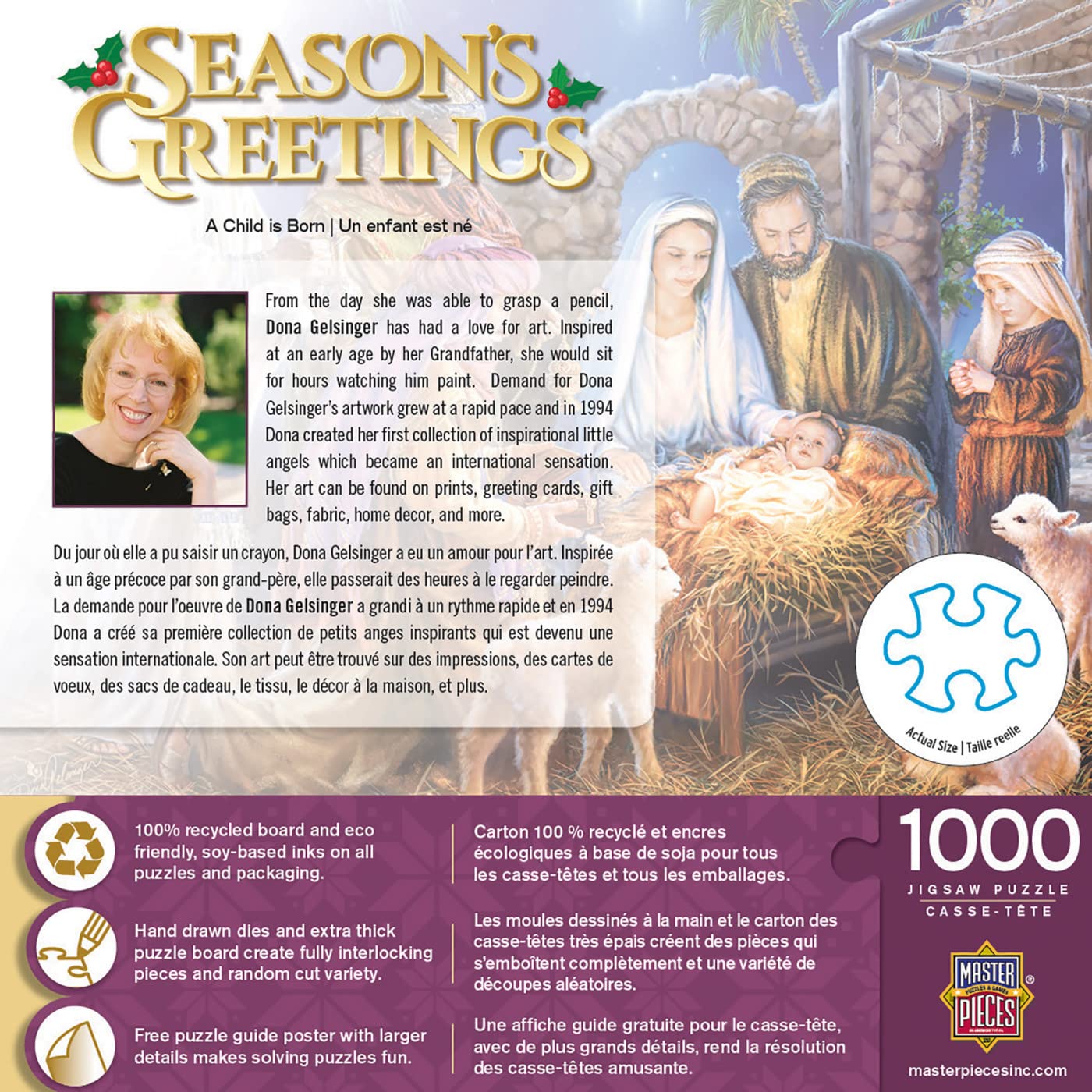 A Child Is Born 1000 Piece Jigsaw Puzzle