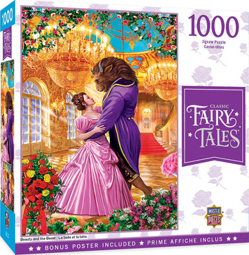 Beauty And The Beast 1000 Piece Jigsaw Puzzle