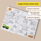 Shumee My First Sticker Book- Vehicle Themed (3+ Years) | 160+ Stickers | Long Lasting & Reusable Stickers! | Non Toxic & Safe |