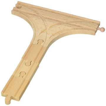 Orbrium 4 PC Set Switch T Track with Male-Male & Female-Female Track Adapters Compatible with Thomas Chuggington Brio