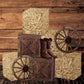 Gameza Western Hay Bales Boxes Decor, Western Cowboy Party Decorations Farm Trunk or Treat Car Hay Bales Wagon Wheel Decorations