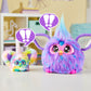 Furby Furblets Zee-Bah Mini Friend - Electronic Plush Toy, Rainbow Zebra, Plays Music, Series 5, Ages 6+