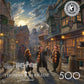 Buffalo Games 500 Piece Jigsaw Puzzle - Harry Potter Diagon Alley - Challenging Adult Puzzle, Finished Size 21.25 x 15.00, Paper Material