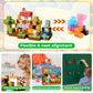 Goody King Magnetic Blocks | 120Pcs Magnetic Building Blocks,Magnetic Blocks Farm,Stem Montessori Sensory Toys For Toddlers Kids Boys Girls Ages 3 4 5 6 7 8 9 10 Christmas Birthday Gifts
