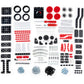 Meccano, 25-In-1 Motorized Supercar Stem Model Building Kit With 347 Parts, Real Tools And Working Lights, Kids Toys For Ages 10 And Up