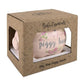 Baby Essentials My First Piggy Bank - Ceramic, Flowers Design for Boys and Girls, Model 3164