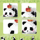 Mjddja Mini Building Blocks- Lying Panda With Fruit, Party Favors- Micro Blocks Panda Toy For Kids 6 7 8 9 10+, Mini Blocks Buil