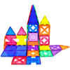 Picassotiles Educational Set Magnetic Building Tiles With Unique Shapes & Clear Box Tile 3D Magnet Construction Block Different