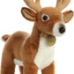 Aurora® Adorable Miyoni® Deer Stuffed Animal - Lifelike Detail - Cherished Companionship - Brown 14 Inches