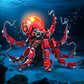 XITALAXU Mechanical Octopus Building Set - 882PCS Large Plastic Toy with Display Stand & Light, Red Ocean Animal Decor for Adults & Teens