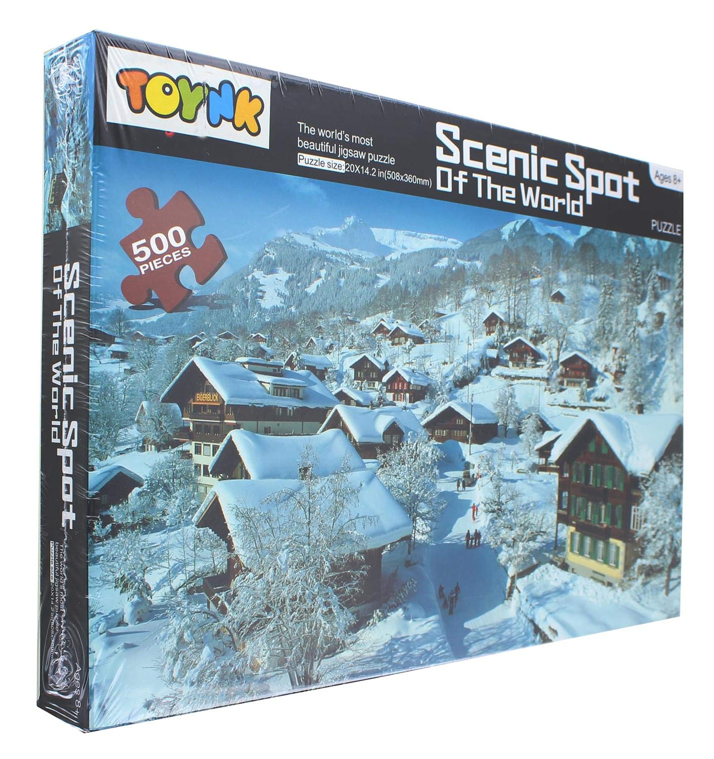 Scenic Spot Of The World Hotel Eigerblick 500 Piece Jigsaw Puzzle
