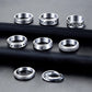 Fidget Rings For Anxiety 8Pcs Stainless Steel Spinner Ring Anti Anxiety Ring Spinning Moon Star Cool Stress Relieveing Rings For