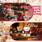 Glimin 4 Pcs Christmas Bear Stuffed Animals With Doll Clothes 12 Inch Cute Plush Bear With Removable Sweater Hoodie Xmas Doll Ac