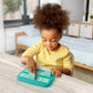 Genuine Fred Mini Match UP Snack Tray, Interactive Game for Kids, BPA Free, Teal, 8.5" x 6", Dishwasher Safe