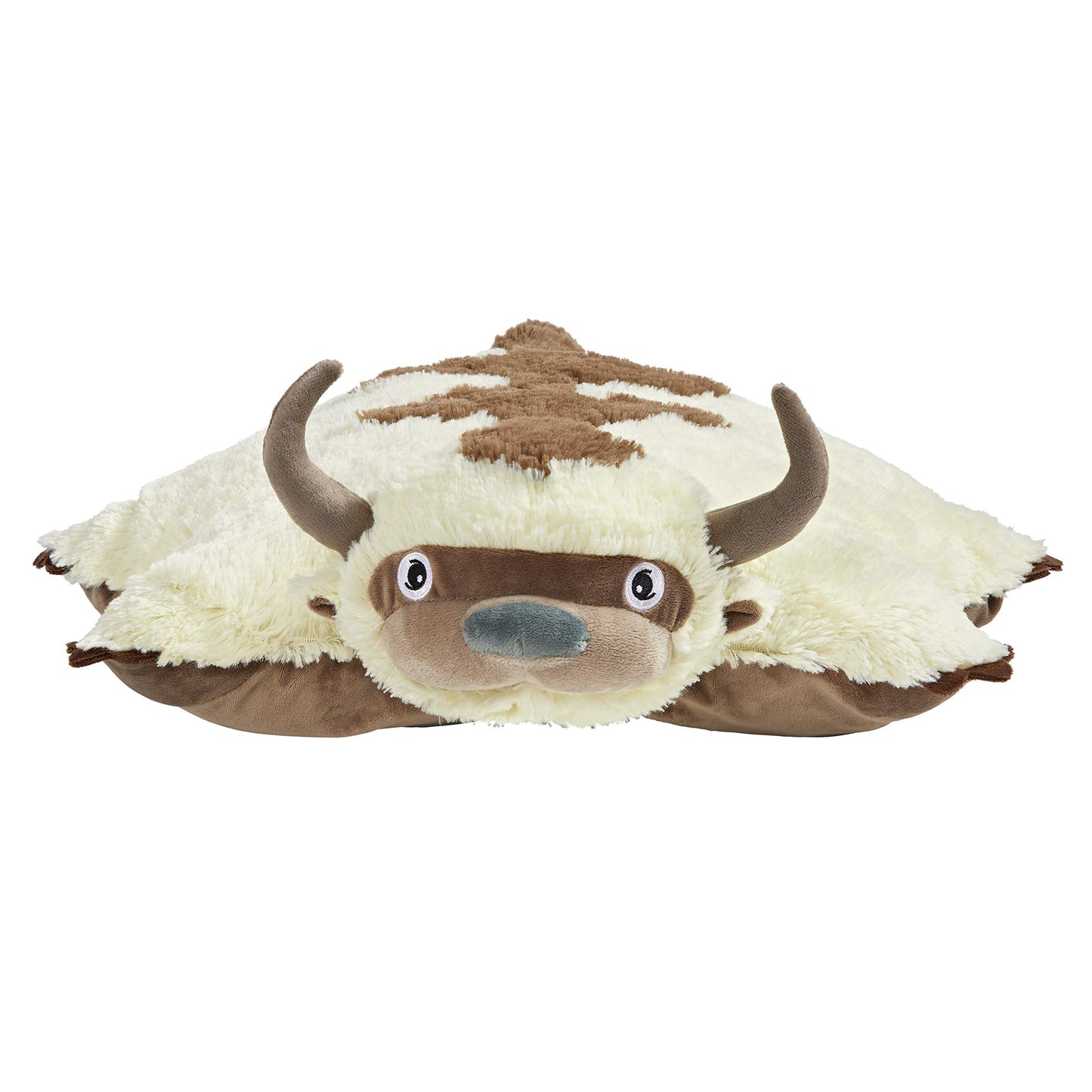 Pillow Pets Jumboz Appa Plush Toy, 30" White Stuffed Animal, Nickelodeon Avatar: The Last Airbender, Model 01402615H