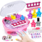 Shemira Nail Polish Kit For Girls Ages 7-12 Years Old, Nail Art Toy For Girls 5 6 7 8 9 10 11 12 Years Old, Nail Art Studio With