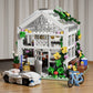 QLT White Flowers House Building Set  Compatible with Lego Flower Friends House Create Elegance and Warmth Environment  Greenhouse Building Toy  Nice Gift for Boys  Girls and mature-themed (639 Pcs)