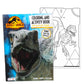 Jurassic World Coloring Book Set with Stickers and Posters (3 Books)