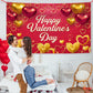 KatchOn, Happy Valentines Day Banner - XtraLarge, 72x44 Inch | Valentines Backdrop, Valentines Decor | Valentines Day Backdrop,