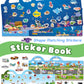 Walenced Reusable Sticker Book For Toddlers 2-4 Years, 3 Sets Stickers For Kids, Toddler Sticker Book Ages 1-3, 97 Pcs Toddler C