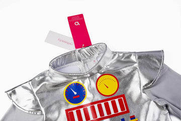 Relibeauty Robot Costume For Kids Toddler Boys Costume Toddler,4T-4/110 Silver