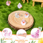 Fuyamp 120 Mini Resin Duck Patterns,Colorful Mini Ducks,Mini Garden,Mini Cute Duck Decoration Patterns,Family Garden,Doll House