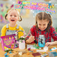 Alritz Fairy Lantern Craft Kit - DIY Mason Jar Night Light, Multicolor, Glass, Ages 4-11, Creative Garden Decorations