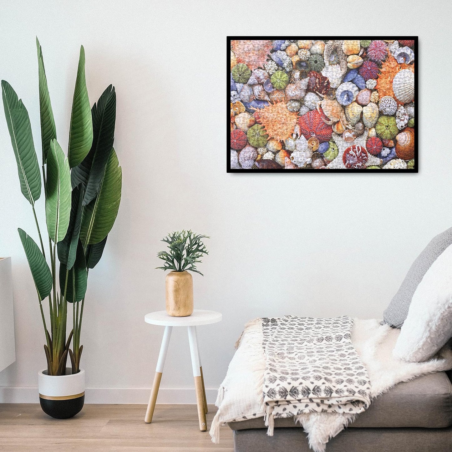 Colorful Seashell Puzzle For Adult 1000 Piece, Ocean Beach Puzzle 1000 Pieces For Adult, Marine Jigsaw Puzzles Hawaii 1000 Piece For Adult