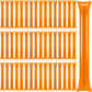 Civaner 48 Pieces Thunder Sticks Team Spirit Boom Sticks Cheering Sticks Plastic Cheerleading Spirit Stick Clapper Inflatable Noise Makers For Sporting Events Dance (Orange)
