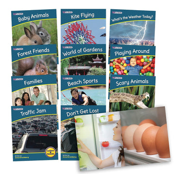 Junior Learning Letters & Sounds Phase 1 Set 2 Non-Fiction, Multicolor