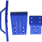 RPM Traxxas Slash 4x4 Front Bumper and Skid Plate, Blue