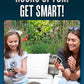 100 Pics Smart Cards Countries, 7-Games-In-1 (Trumps, Pairs, Guess Who, Happy Families, Rummy, And More) - Multi-Game Card Pack - Ages 6+