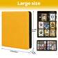 Skyhjk Trading Card Binder 480 Pockets, 12 Pockets Card Binder, Side Loading Card Collection Binder, Collectible Card Albums Car