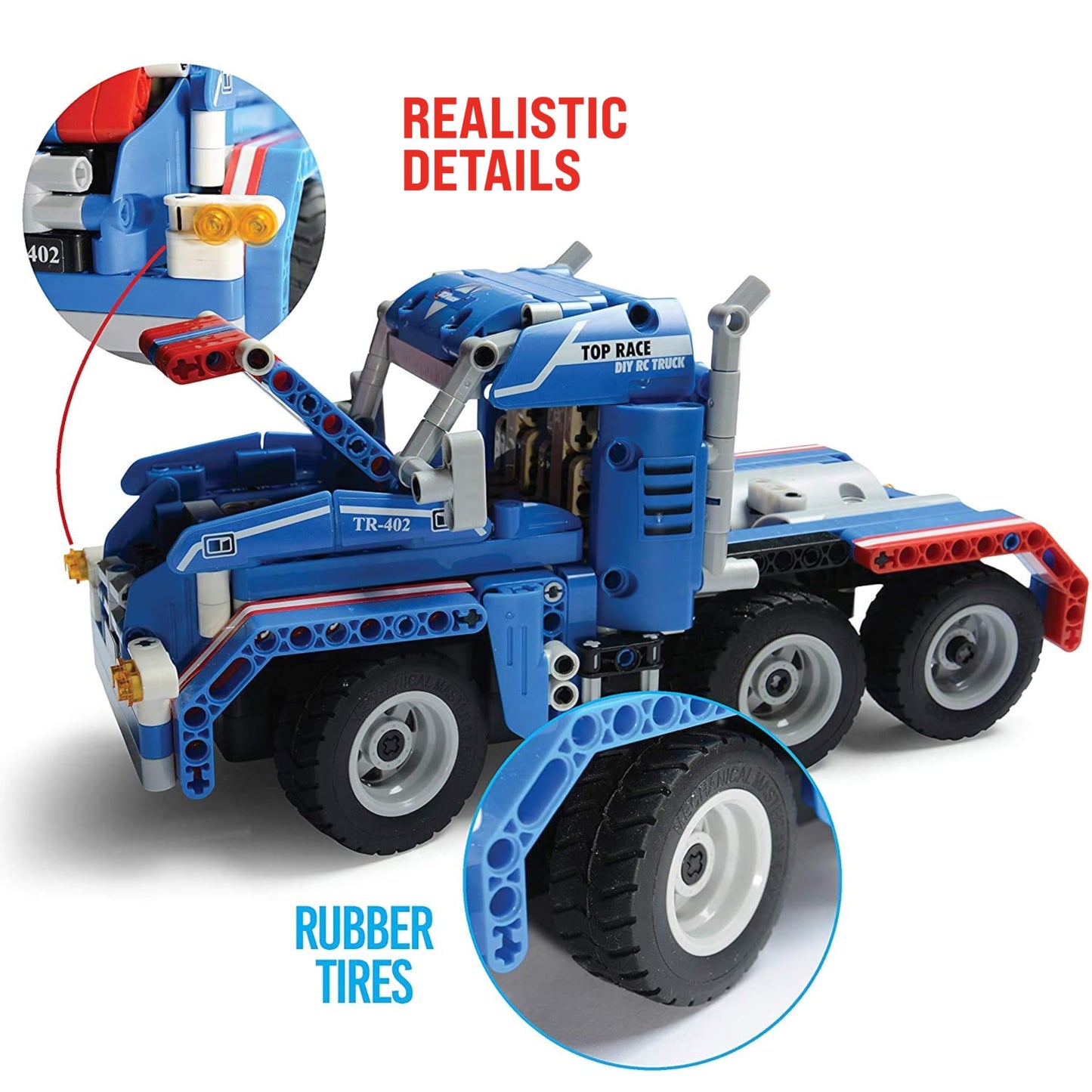 Top Race STEM Projects for Kids - Toys for Boys - Construction Toys for Kids - Ideal Gifts for Boys and Girls - Educational Toy