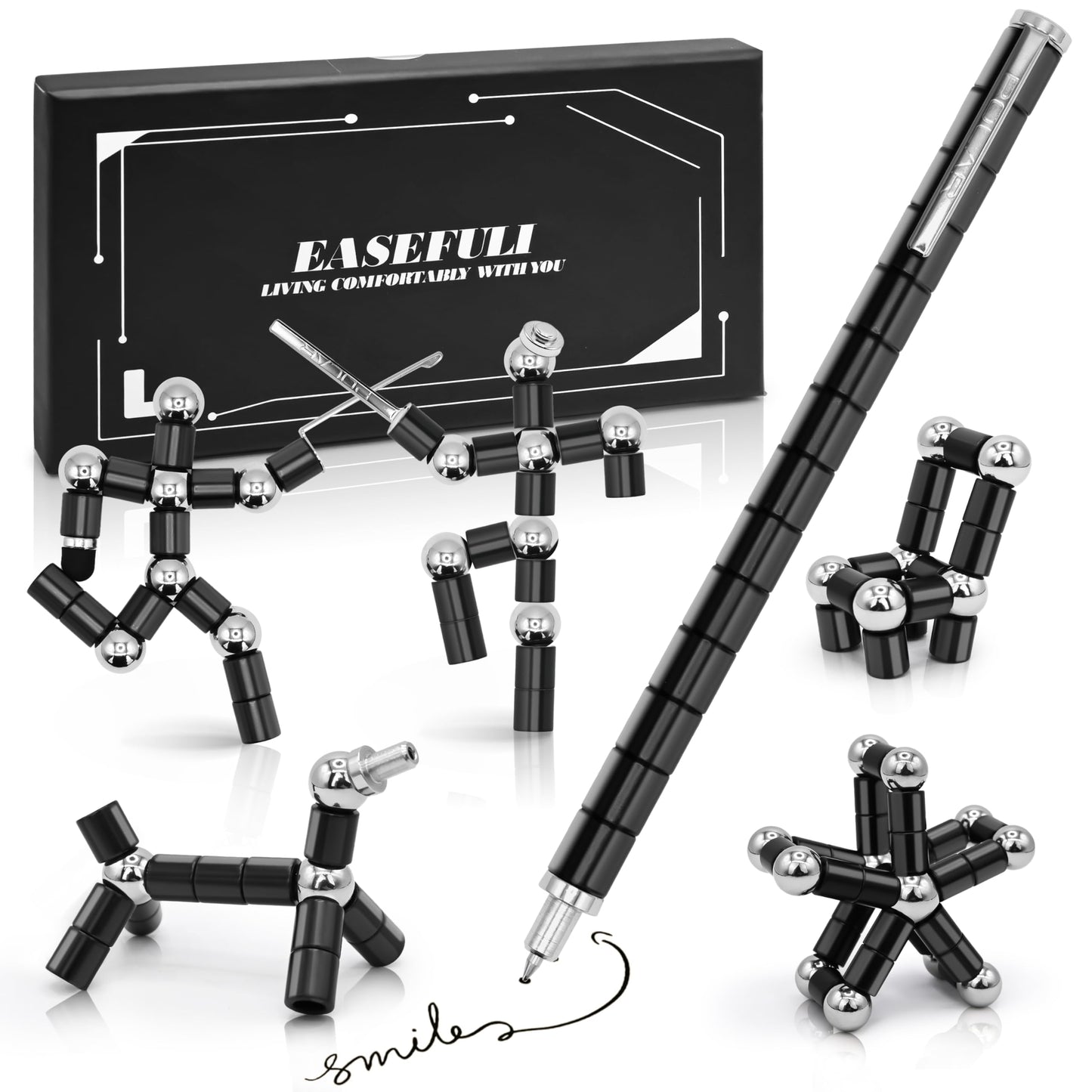 Magnetic Fidget Pen Toys For Adults Teens Cool Birthday Gifts For Young Men Unique Gifts For Teenage Boys Novelty Christmas Stoc