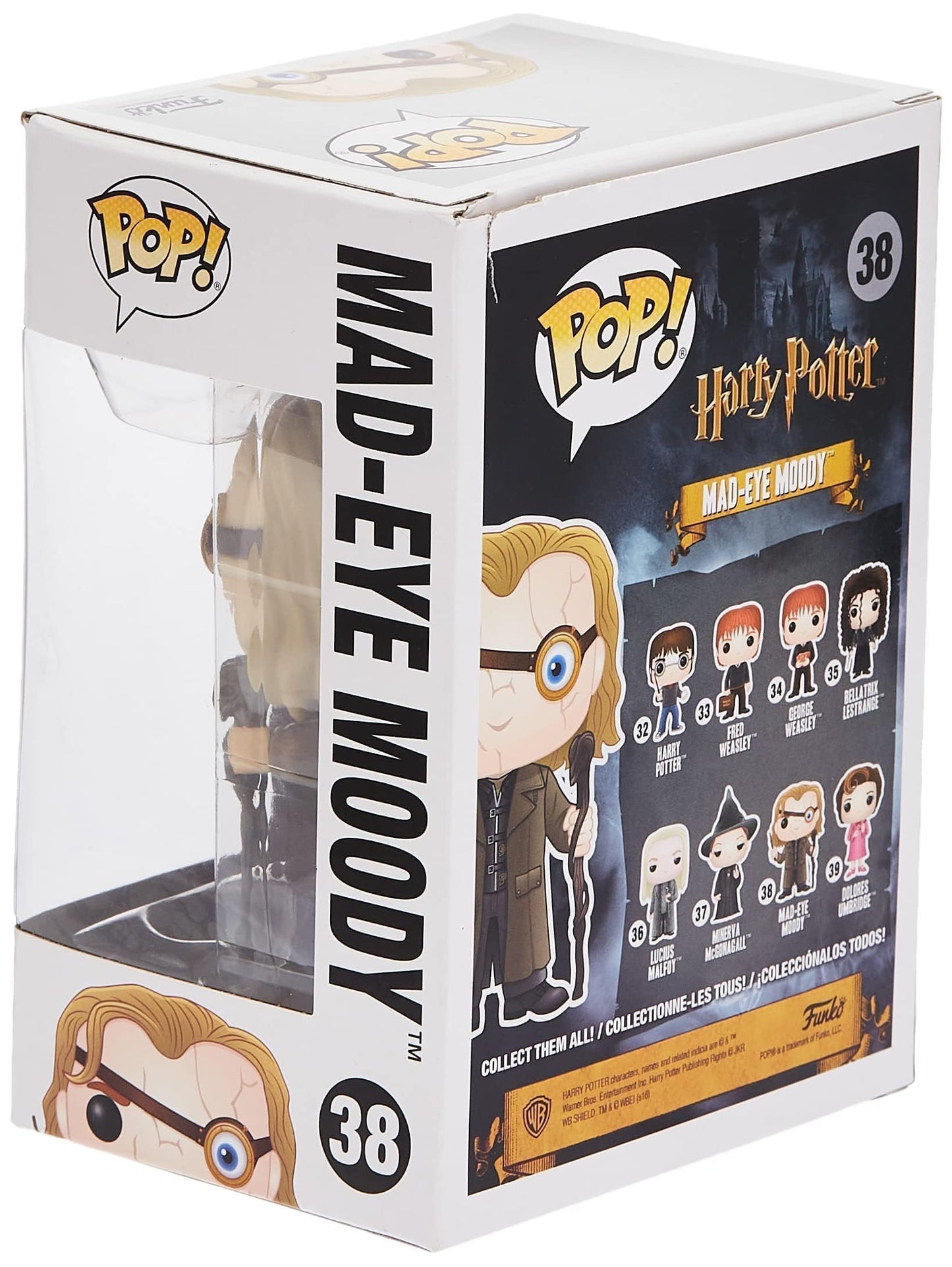 Funko Pop! Movies: Harry Potter - Mad-Eye Moody Figure