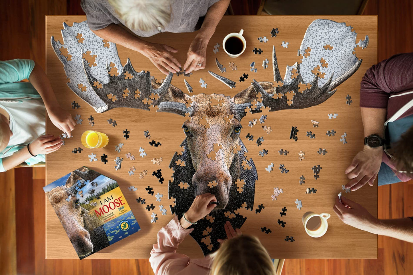 Madd Capp Moose 700 Piece Jigsaw Puzzle For Ages 10 And Up